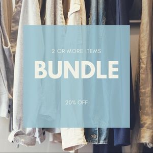 ✨ BUNDLE ✨ 2+ items = 20% off!